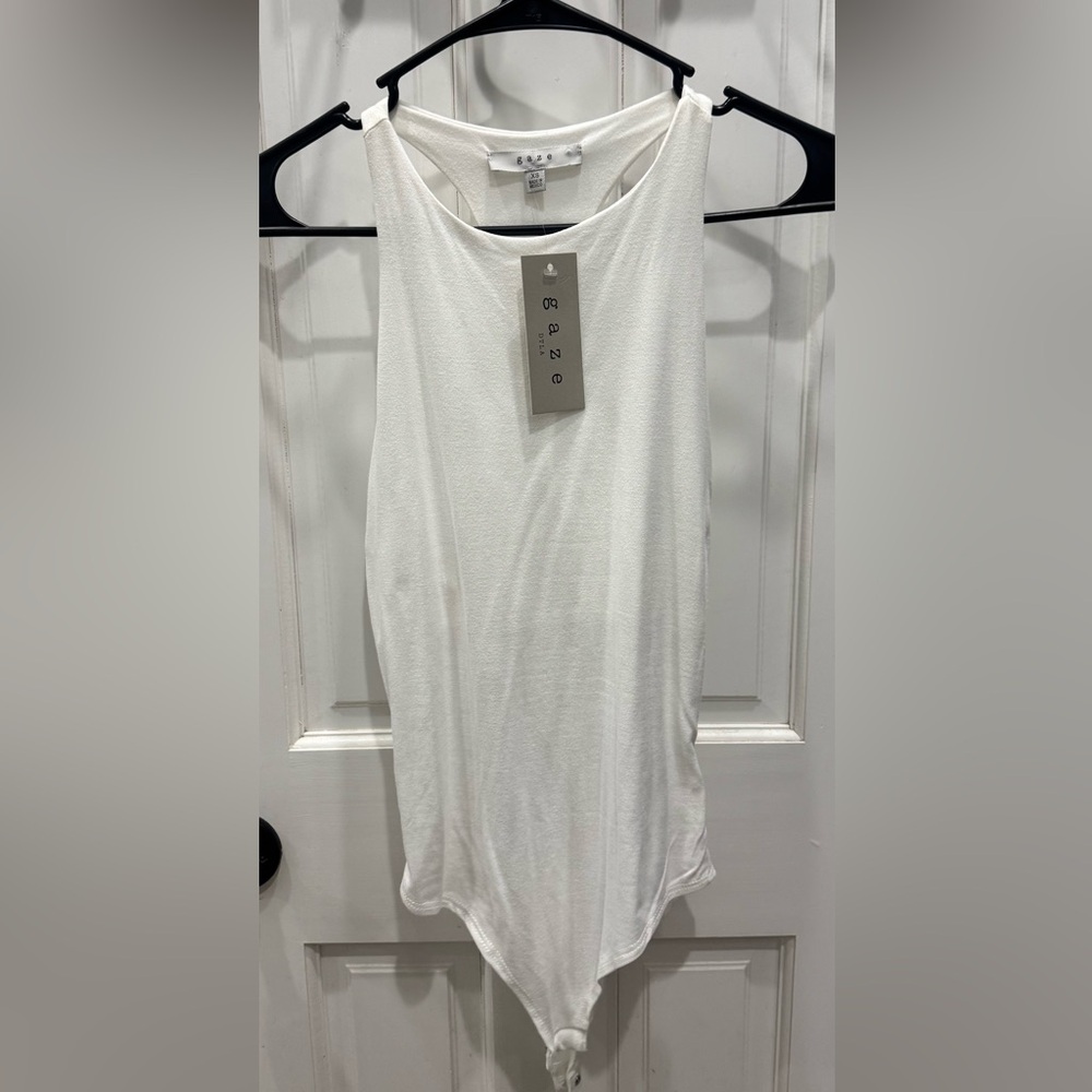 Gaze White Women's Body Suit